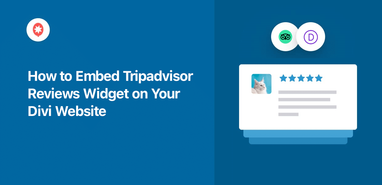 how to embed tripadvisor reviews widget on your divi website