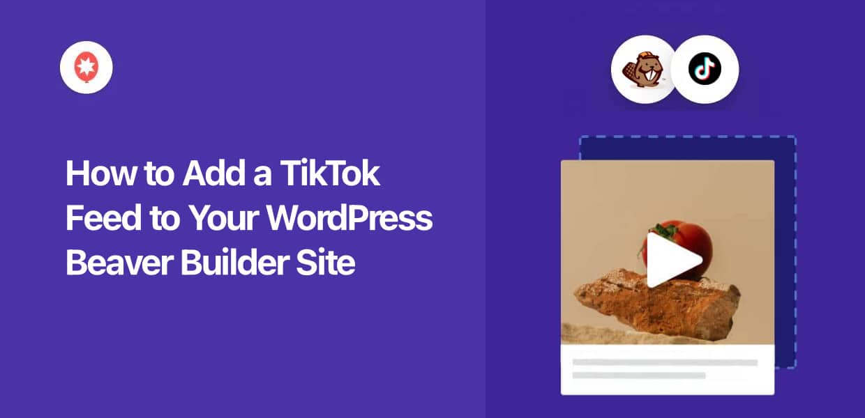 how to add a tiktok feed to your wordpress beaver builder site