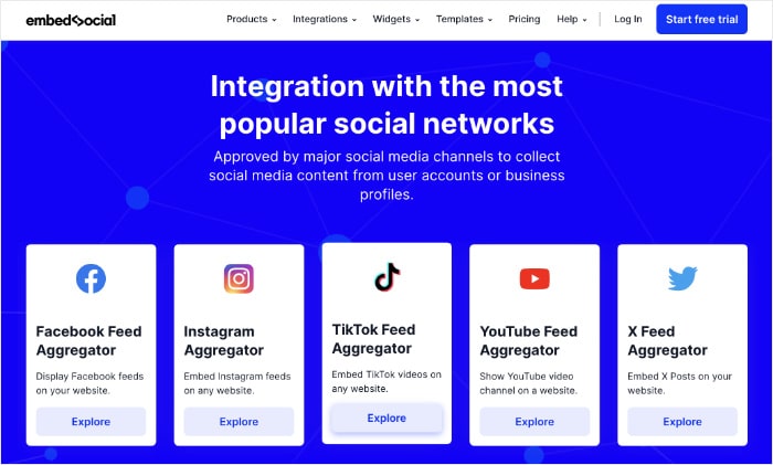 supported platforms embedsocial