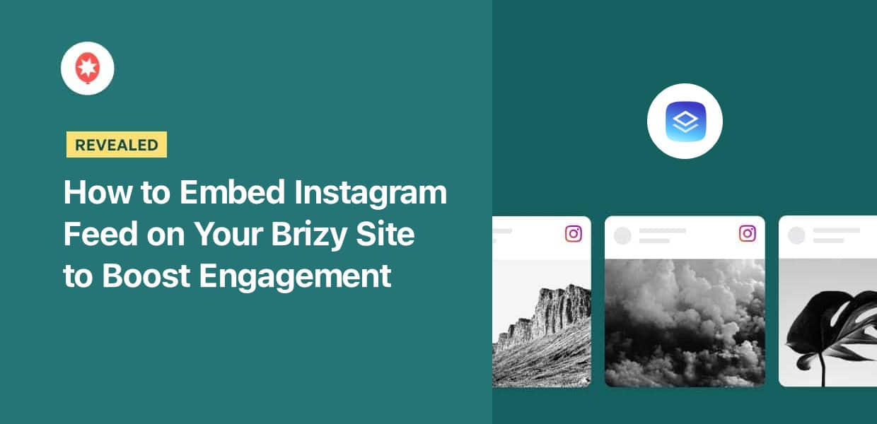 how to embed instagram feed on your brizy builder