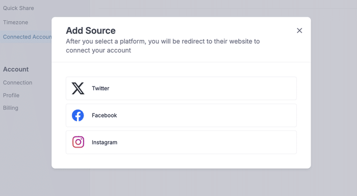 add source for clicksocial