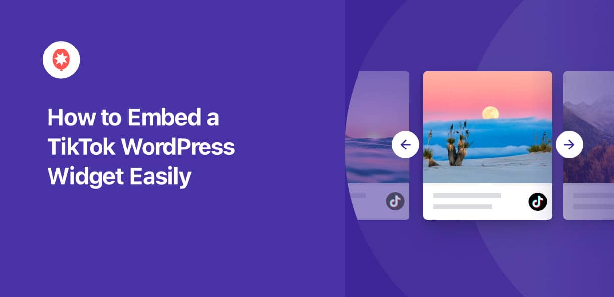 how to embed a tiktok wordpress widget easily