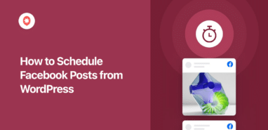 how to schedule facebook posts from wordpress