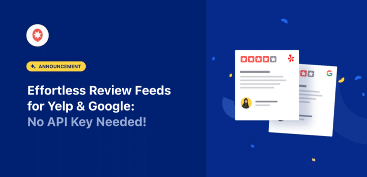 effortless review feeds for yelp and google