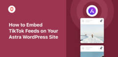 How to Embed TikTok Feeds on Your Astra WordPress Site