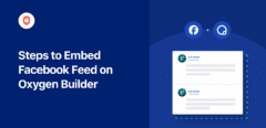 Steps to Embed Facebook Feed on Oxygen Builder
