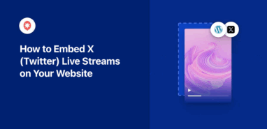 how to embed twitter live streams