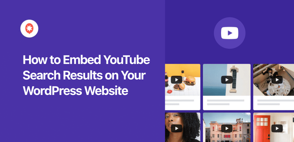 how to embed youtube search results on your wordpress website