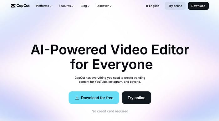 capcut video editor for tiktok