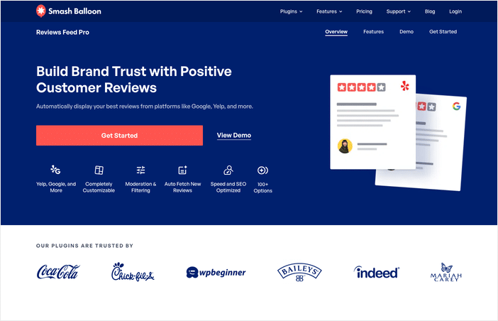 reviews feed pro homepage
