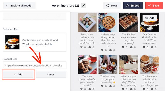 Image for the Tweet beginning: With @smashballoon Instagram Feed Pro,